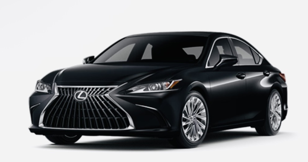 Luxury Black Car Sedan Interior