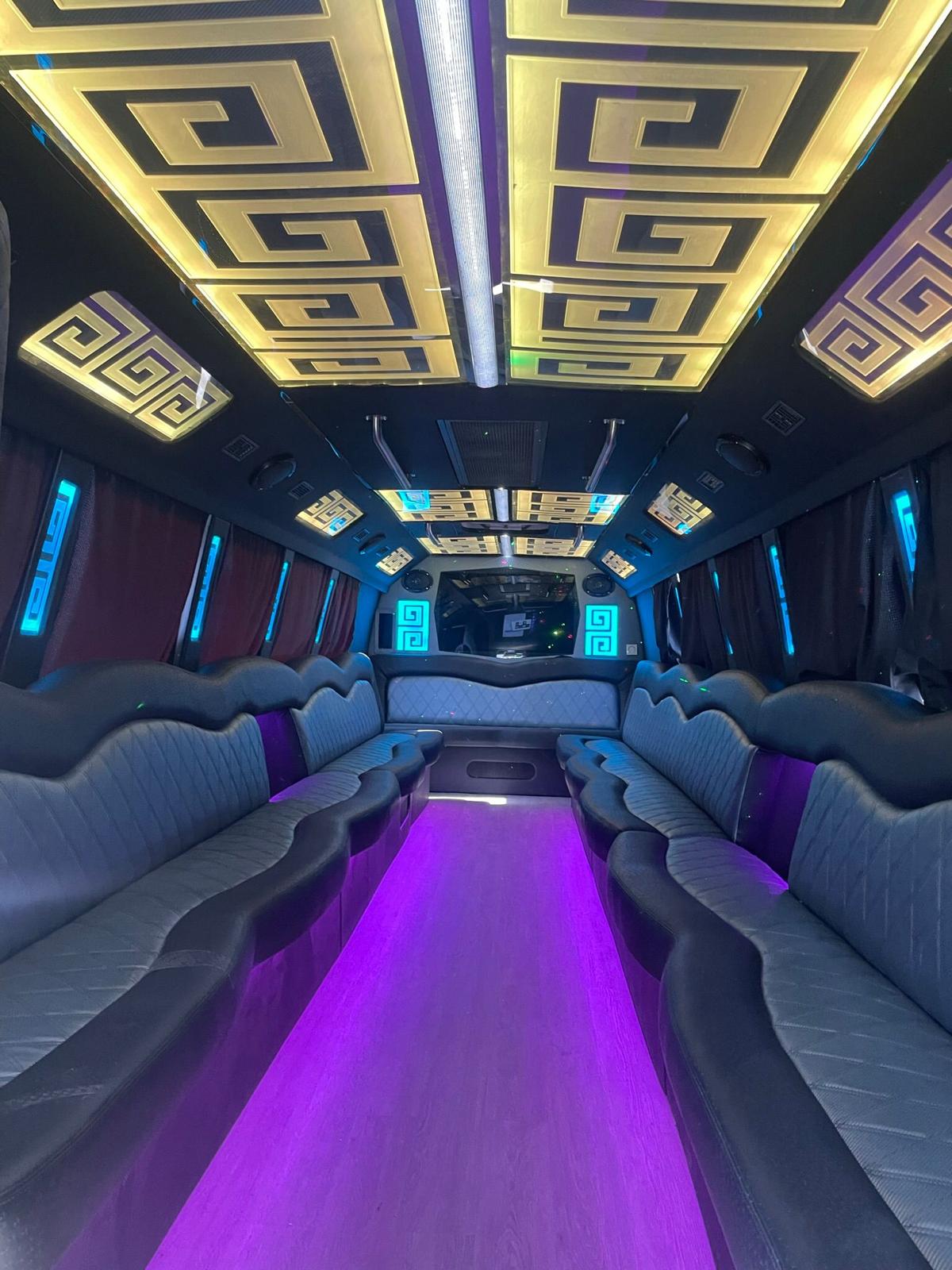 Party Bus Interior — The Grande